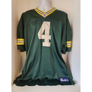 Green Bay Packers Brett Favre  #4 Reebok NFL Equipment Onfield Jersey Size 56